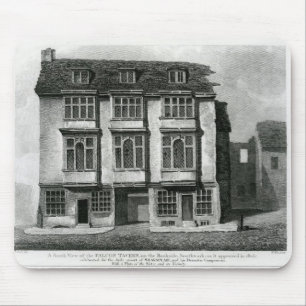 A South View of the Falcon Tavern Mouse Pad