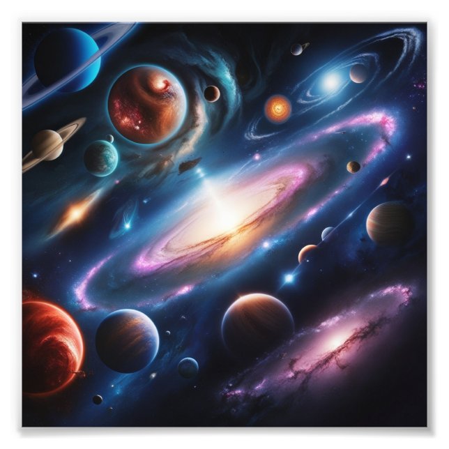 A space  photo print (Front)