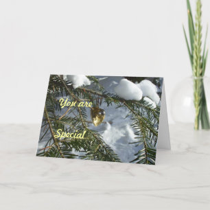 A Special Valentine for My Husband Holiday Card