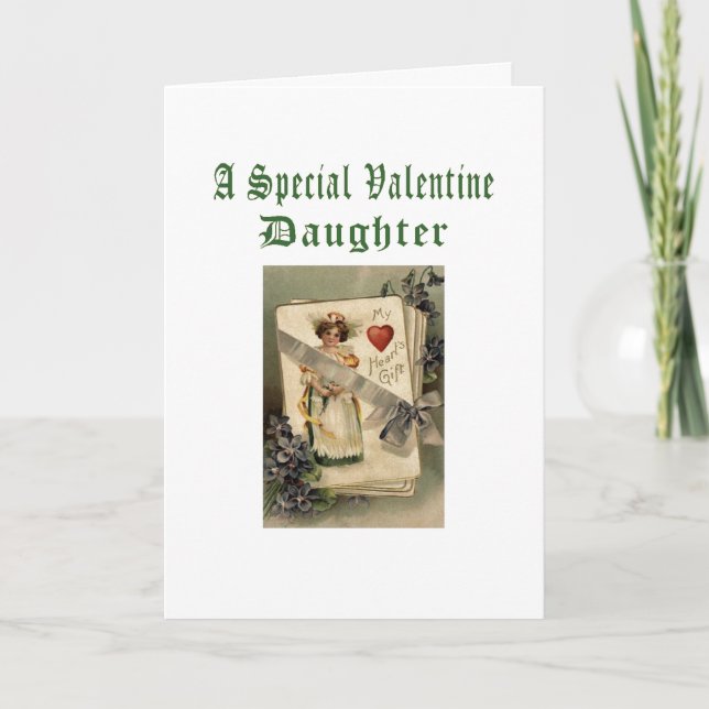 A Special Valentine Holiday Card (Front)