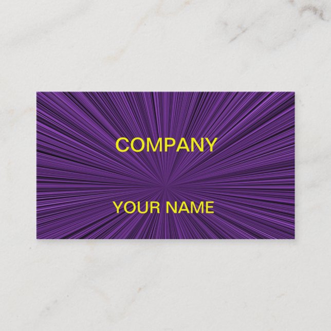 A spectacular card ready to customise (Front)