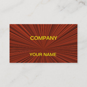 A spectacular red card ready to customise