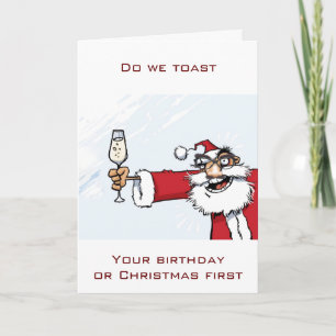 A "SPEICAL" BIRTHDAY/CHRISTMAS WISH AND TREE HOLIDAY CARD