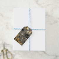 A Spherical Ballet in Silver and Gold Gift Tag