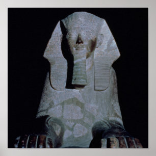 A Sphinx of Queen Hatshepsut Poster