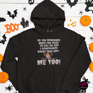 A Spider's Revenge Halloween Hoodie