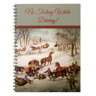 A Spill Out on the Snow Notebook