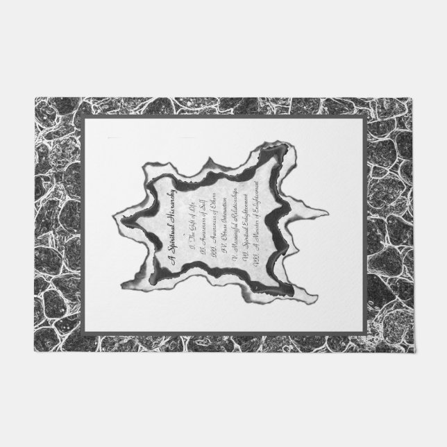 A Spiritual Hierarchy Doormat (Front)