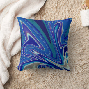A Splash of Blue Cushion