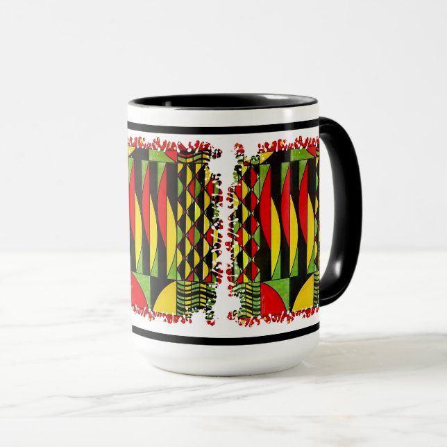 A Splash Of Colour In Rhythm Mug (Front Right)