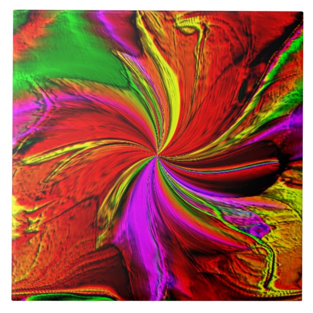 A Splash of Colour Tile (Front)