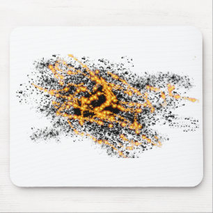 A Splash of Fire Mouse Pad