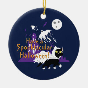 A Spooktacular Halloween Ceramic Tree Decoration