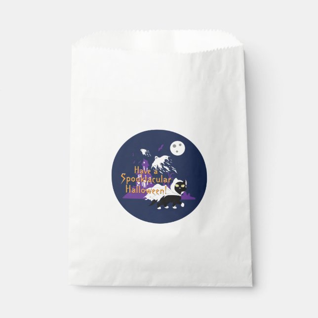 A Spooktacular Halloween Favour Bag (Front)