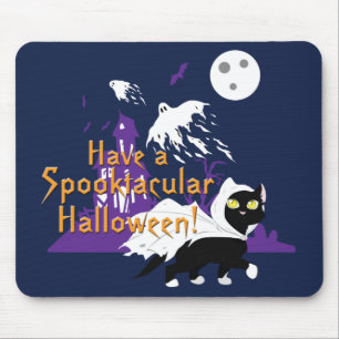 A Spooktacular Halloween Mouse Pad