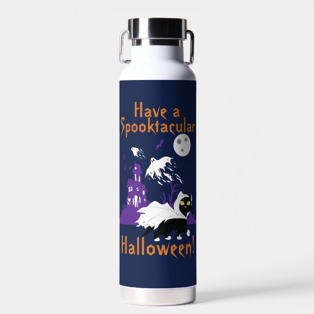 A Spooktacular Halloween Water Bottle (Front)