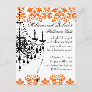 A Spooky and Stylish Chandelier Invitation