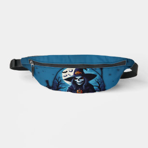 A spooky Halloween scene Bum Bags