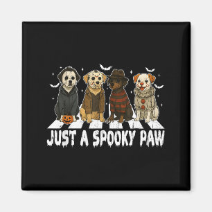 A Spooky Paw Halloween Dog Halloween Characters Magnet