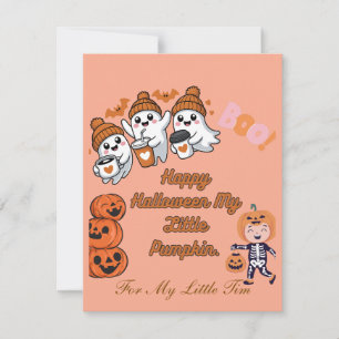 A Spooky-Sweet Halloween Wish Card