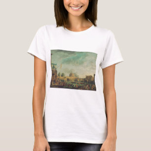 A Sporting Contest on the Tiber by Joseph Vernet T-Shirt