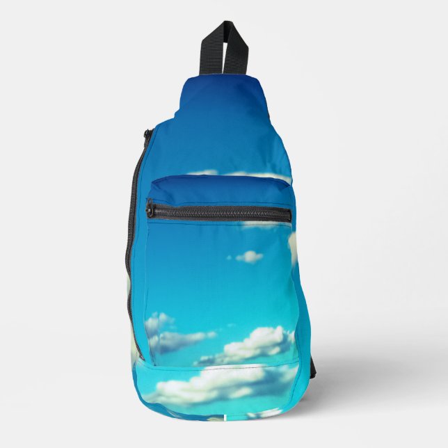 A spot of clouds sling bag (Front)