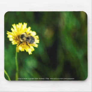 A Spot of Yellow Mouse Pad