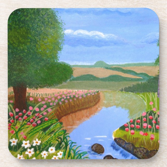 A Spring Stream Coaster (Front)