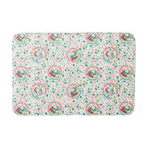 A Sprinkle of Christmas Cheer Pattern Bath Mat