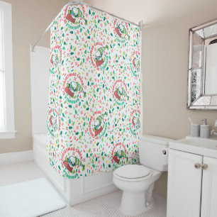 A Sprinkle of Christmas Cheer Pattern Shower Curtain