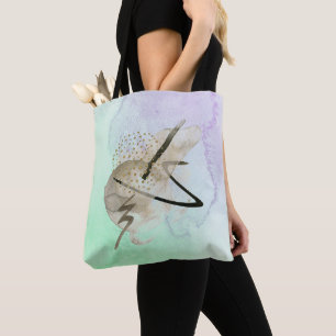 A Sprinkle of Gold Print Tote Shoulder Bag