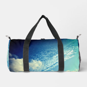 A sprinkling of clouds duffle bag