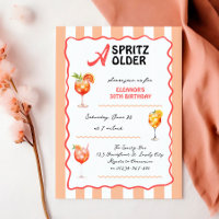 A Spritz Older Any Age Cocktail Birthday Party