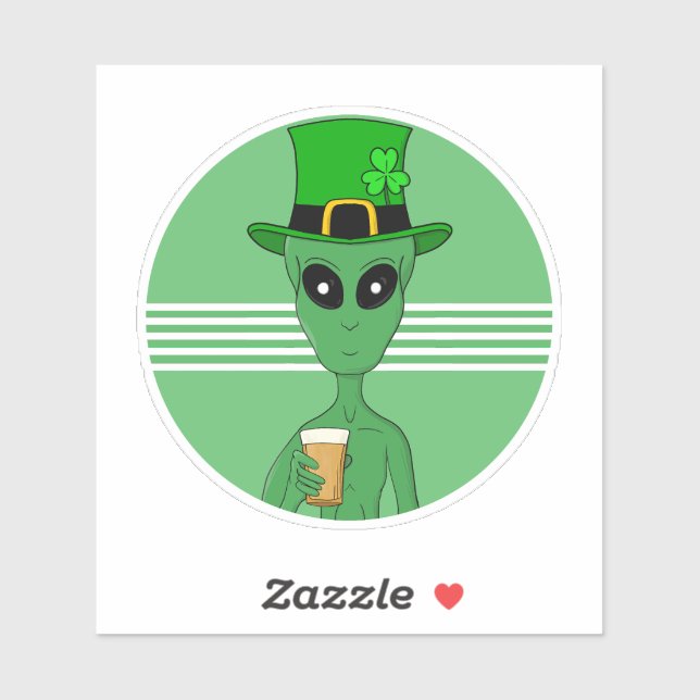 A St. Patrick's Alien (Sheet)