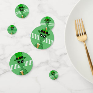A St. Patrick's Alien Confetti