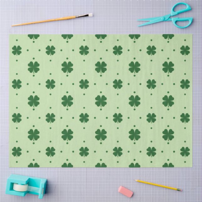 A St Patrick's Series Design #7 Tissue Paper (Craft)