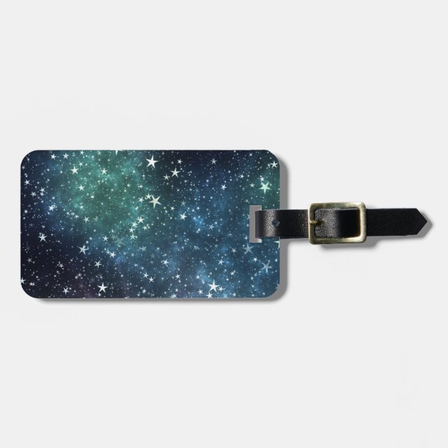 A Star Filled Night Luggage Tag (Front Horizontal)