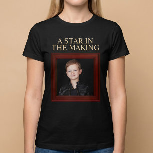 A STAR IN THE MAKING Personalised Child Photo T-Shirt