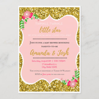 A Star is Born Invitation