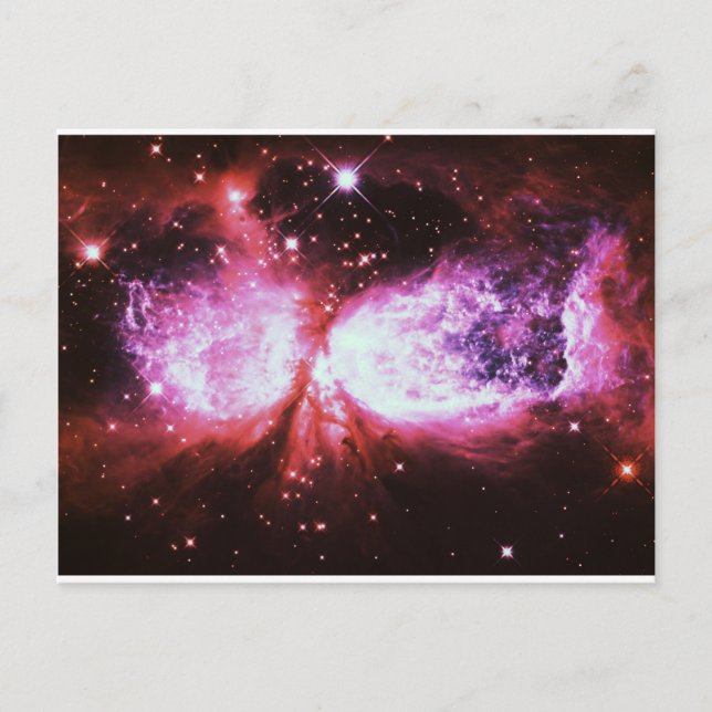 A Star is Born Mauve Postcard (Front)