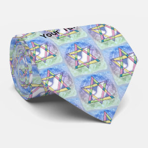 A Star of David Tie