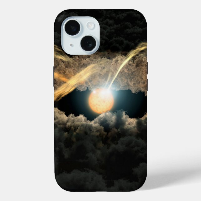 A Star Surrounded By A Protoplanetary Disc Case-Mate iPhone Case (Back)
