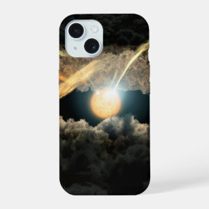 A Star Surrounded By A Protoplanetary Disc iPhone 15 Case