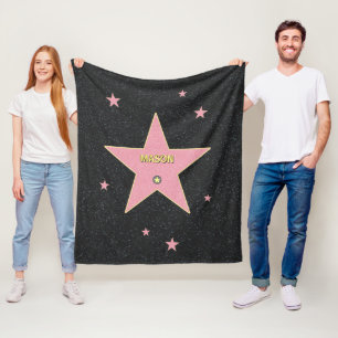 A Star with Your Name on it! Fleece Blanket