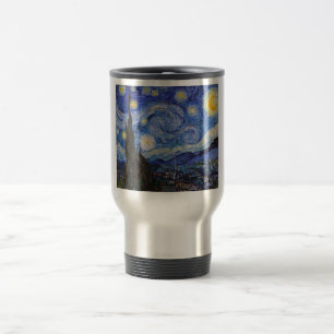 A Starry Night: Saint Remy by Vincent Van Gogh Travel Mug