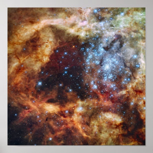 A stellar nursery known as R136 Poster
