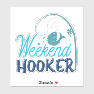 A Sticker For People Who Likes Fishing
