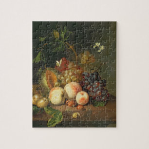 A Still Life on a Marble Ledge Jigsaw Puzzle