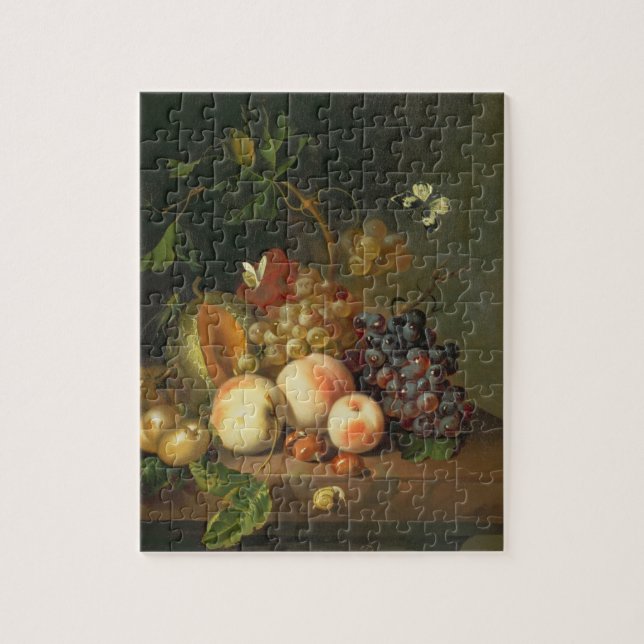 A Still Life on a Marble Ledge Jigsaw Puzzle (Vertical)