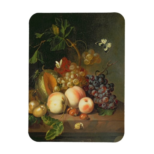 A Still Life on a Marble Ledge Magnet (Vertical)